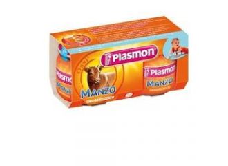Plasmon omogeneizzato manzo 120 g x 2 pezzi