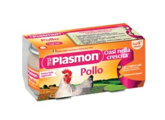 Plasmon omogeneizzato pollo 80 g x 2 pezzi