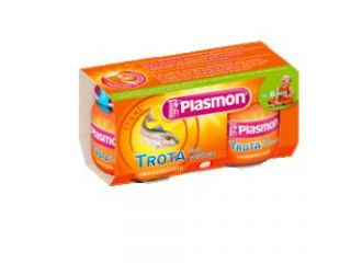 Plasmon omogeneizzato trota verdure 80 g x 2 pezzi