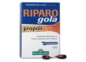 Riparo gola propoli 20 ampolle bevibili