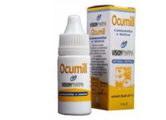 Soluzione lubrificante ocumill camomilla malva 15 ml