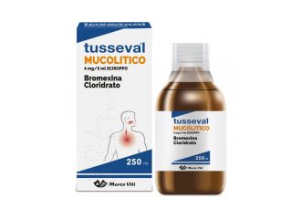 Tusseval mucolitico 4 mg/5 ml sciroppo