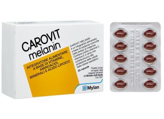 Carovit melanin senza betacarotene 20 perle