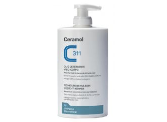 Ceramol olio detergente viso/corpo 400 ml