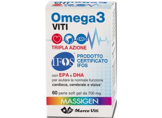 Omega3 viti tripla azione 60 perle