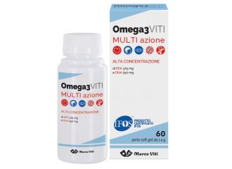 Omega3 viti multiazione 60 perle