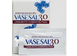 Vasesal 30 6 bustine unguento cheratolitico