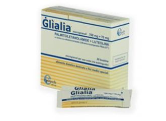 Glialia 700mg + 70mg microgranuli uso orale via sublinguale 20 bustine 1,27 g