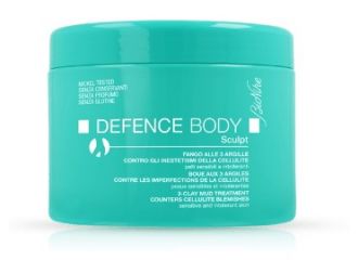 Defence body anticellulite fango alle 3 argille vaso 500 g