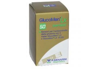 Strisce misurazione glicemia glucomen lx plus 50 pezzi