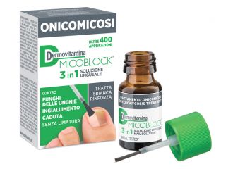 Dermovitamina micoblock 3 in 1 onicomicosi soluzione ungueale 7 ml