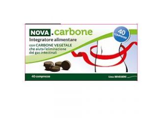 Nova carbone vegetale 40 compresse