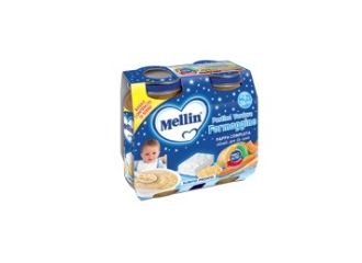 Mellin cena completa pastina verdure formaggino 2 pezzi 200 g