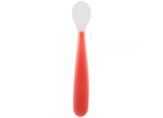 Chicco cucchiaio morbido silicone 6m+ rosso up