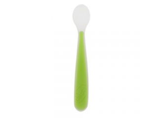 Chicco cucchiaio morbido silicone 6m+ verde up