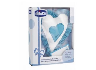 Chicco annuncio nascita fiocco azzurro
