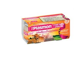 Plasmon omogeneizzato vitello - prosciutto 4 x 80 g