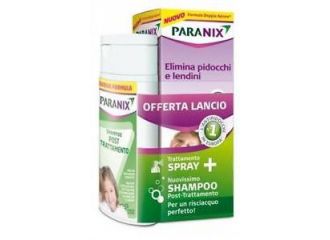 Spray paranix trattamento + shampoo post