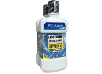 Listerine advance white 500 ml x 2 pezzi