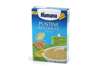 Humana puntine biologiche pastina 320 g
