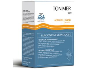 Tonimer lab aerosol 18 flaconcini 3 ml monodose