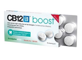 Cb12 boost eucalyptus white 10 chewing gum