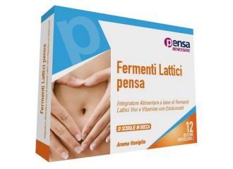 Fermenti lattici vivi e vitamine b 12 vaniglia bustine orosolubili