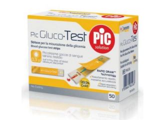 Strisce misurazione glicemia pic glucotest 50 pezzi