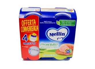 Mellin omogeneizzato prosciutto 4 x 80g