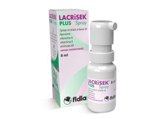 Lacrisek plus spray senza conservanti soluzione oftalmica 8 ml