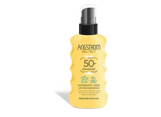 Angstrom protect hydraxol kids latte spray solare ultra protezione 50+ 175 ml