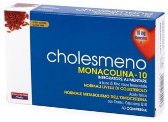 Cholesmeno monacolina 10 30 compresse 30 g