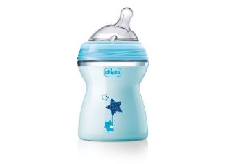 Chicco biberon natfeel 2m+ boy 250 ml
