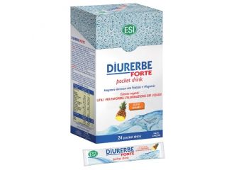 Esi diurerbe forte pocket drink ananas 24 x 20 ml