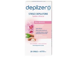 Depilzero strisce gambe braccia 20 pezzi