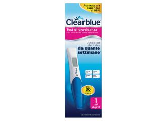 Test di gravidanza clearblue con indicatore delle settimane 1 pezzo