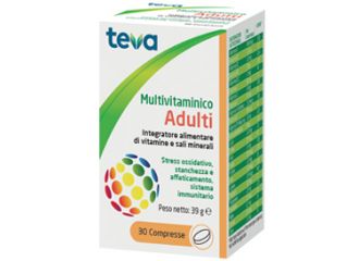 Multivitaminico adulti teva 30 compresse 30 g