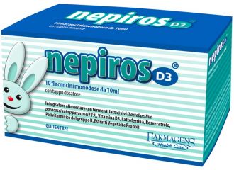 Nepiros d3 10 flanconcini da 10 ml