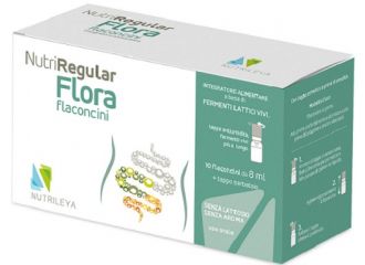 Nutriregular flora 10 flaconcini 8 ml