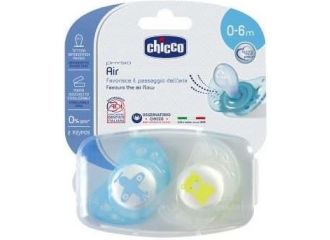 Chicco succh.air silic.lum.0-6m 2pz