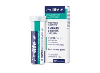 Prolife compresse masticabili integratore alimentare in tubetto con astuccio