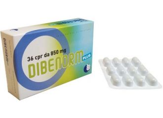 Dibenorm plus 36 compresse 850 mg