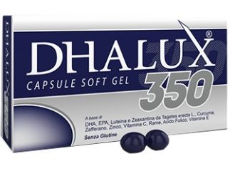 Dhalux 350 blister 30 capsule molli astuccio 29,4 g
