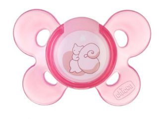 Chicco succhietto comfort girl in silicone 0-6 mesi 1 pezzo