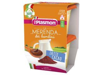 Plasmon la merenda dei bambini merende latte cacao asettico 2 x 120 g