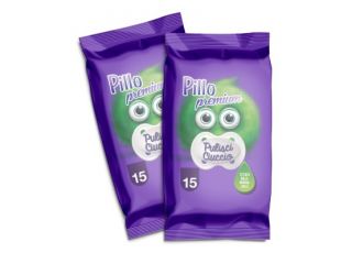 Pillo premium pulisci ciuccio 15 salviette