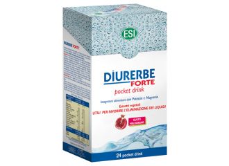 Esi diurerbe forte pocket drink melograno 24 x 20 ml