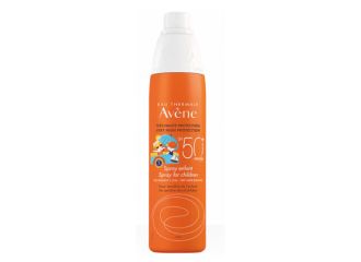 Eau thermale avene solare spray bambino spf 50+ 200 ml nuova formula