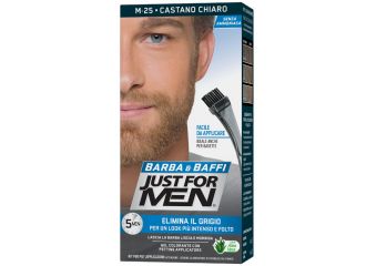 Just for men barba & baffi m25 castano chiaro 51 g
