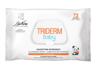 Triderm baby salviettine detergenti 72 pezzi